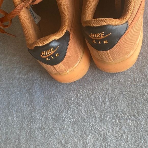 Nike Air Force 1 Burnt Orange Air Sneakers - Picture 3 of 6